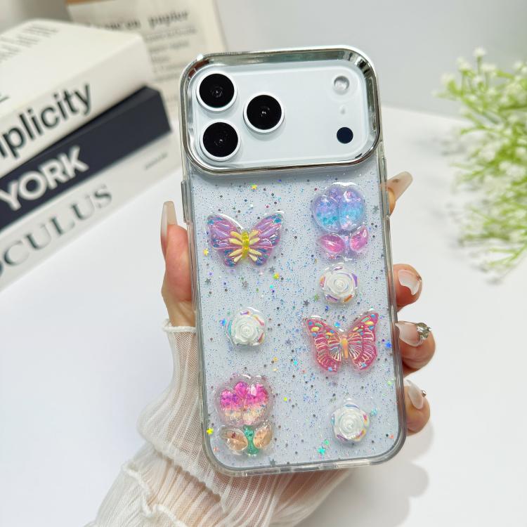 Funda para teléfono de TPU con mariposa de c...