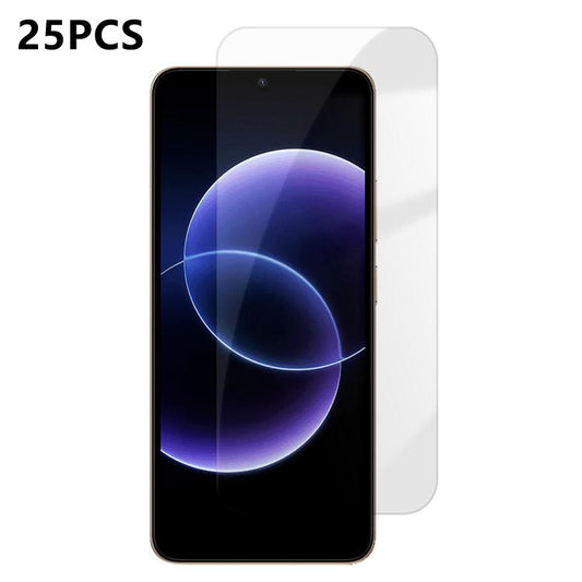 25 láminas de vidrio templado HD antihuellas...