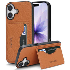 Funda trasera para teléfono con tarjetero ma...