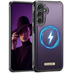 Funda trasera magnética de piel vegana para ...