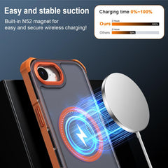Funda para teléfono magnética semitransparen...