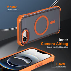 Funda para teléfono magnética semitransparen...