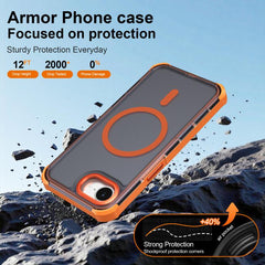 Funda para teléfono magnética semitransparen...