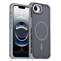 Funda para teléfono magnética semitransparen...