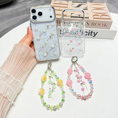 Funda de TPU para teléfono con pulsera y cad...