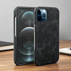 Funda trasera magnética de piel vegana con d...