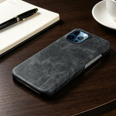 Funda trasera magnética de piel vegana con d...
