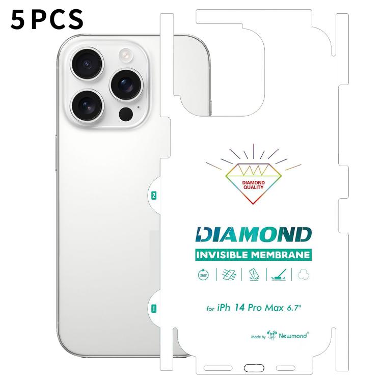 5 láminas de hidrogel transparentes HD de co...