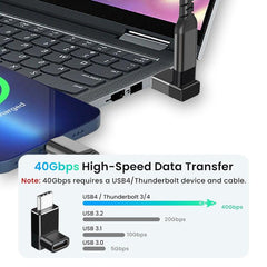 Adaptador USB-C de 90 grados ENKAY ENK-AT132...