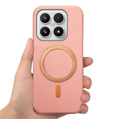 Funda para teléfono MagSafe de PU con textur...