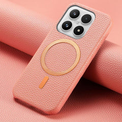 Funda para teléfono MagSafe de PU con textur...