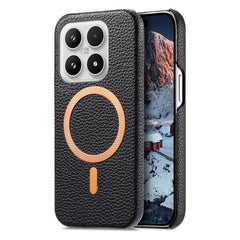 Funda para teléfono MagSafe de PU con textur...