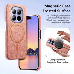 Funda para teléfono MagSafe de PU con textur...