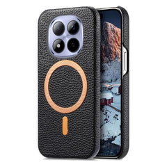 Funda para teléfono MagSafe de PU con textur...