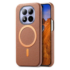 Funda para teléfono MagSafe de PU con textur...