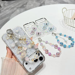 Funda para teléfono de TPU con purpurina y m...