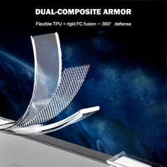 Funda magnética antigolpes LeReach TOC Clear...