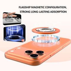 Soporte magnético para teléfono con hebilla de anillo y rotación de 360 grados
