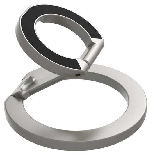 Soporte magnético para teléfono con hebilla de anillo y rotación de 360 grados