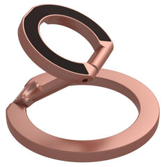 Soporte magnético para teléfono con hebilla de anillo y rotación de 360 grados