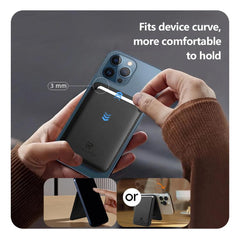Cartera magnética para teléfono móvil de piel sintética