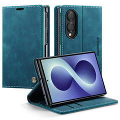 Funda de cuero multifuncional con tapa horiz...