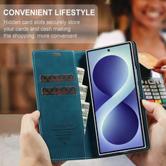 Funda de cuero multifuncional con tapa horiz...