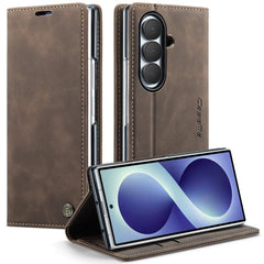 Funda de cuero multifuncional con tapa horiz...