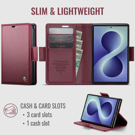 Funda para teléfono CaseMe 023 de cuero con ...