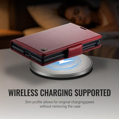 Funda para teléfono CaseMe 023 de cuero con ...