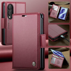 Funda para teléfono CaseMe 023 de cuero con ...