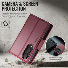 Funda para teléfono CaseMe 023 de cuero con ...