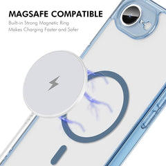 Funda magnética translúcida mate para teléfo...