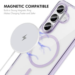 Funda magnética translúcida mate para teléfo...