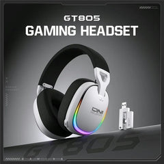 Auriculares inalámbricos/con cable para juegos, de diadema