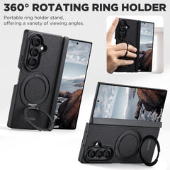 Suteni G9 Large Lychee Pattern Hinge Magneti...