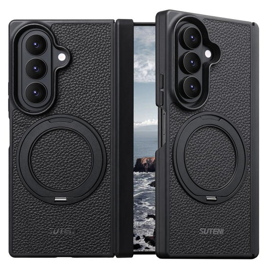 Suteni G9 Large Lychee Pattern Hinge Magneti...