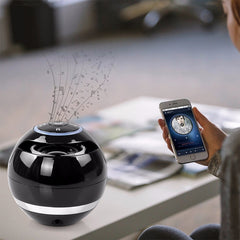 T&G A18 Ball Altavoz Bluetooth con luz LED M...