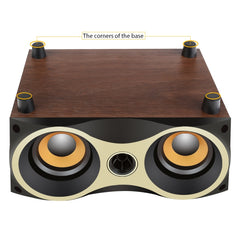 X6 Altavoz inalámbrico de madera portátil Su...