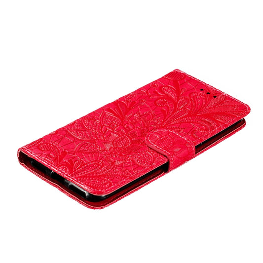 Funda de cuero con tapa horizontal con estam...