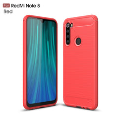 Para Xiaomi Redmi Note 8 Funda de TPU de fib...