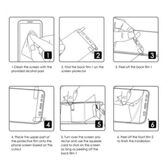 2 uds ENKAY Hat-Prince 0,1mm 3D Protector de...