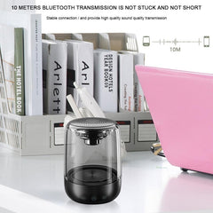 C7 Bluetooth 5.0 Altavoz LED transparente Su...