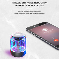 C7 Bluetooth 5.0 Altavoz LED transparente Su...