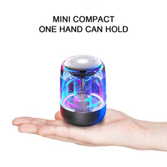 C7 Bluetooth 5.0 Altavoz LED transparente Su...
