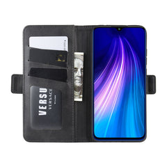 Para Redmi Note 8 Wallet Stand Funda de cuer...
