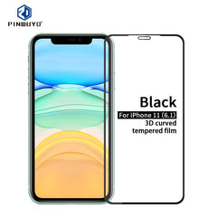Película de vidrio templado curvo 3D PINWUYO...