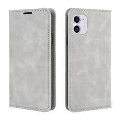 Para iPhone 11 Retro-skin Business Estuche d...