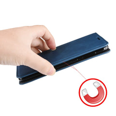 Para iPhone 11 Retro-skin Business Estuche d...
