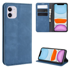Para iPhone 11 Retro-skin Business Estuche d...